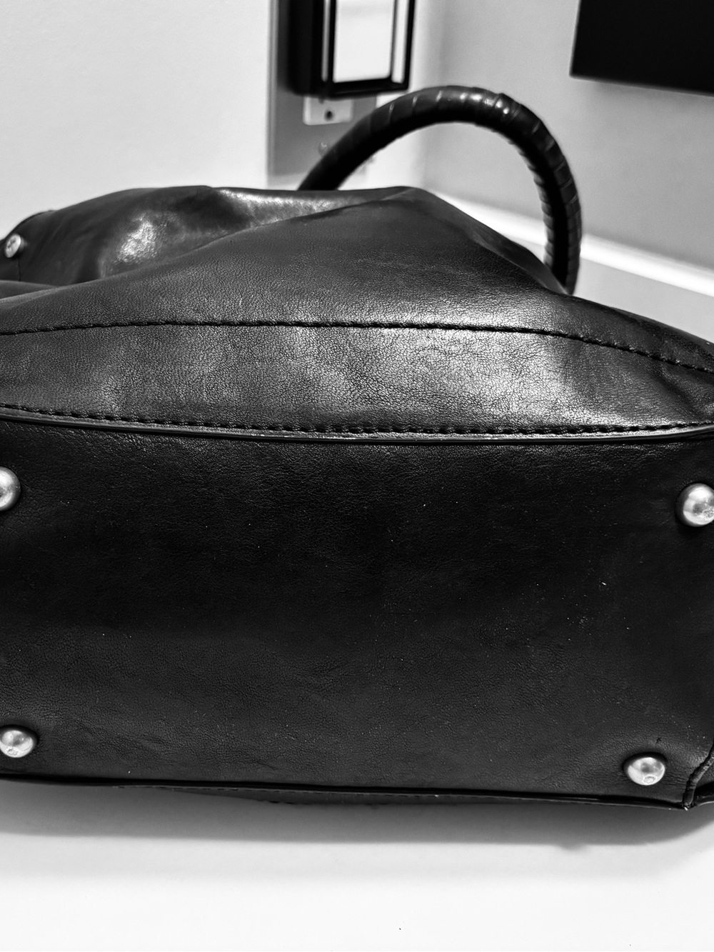 Frye Demi Hobo Shoulder Bag / Tote in Black Leather and Wallet - Picture 11 of 12
